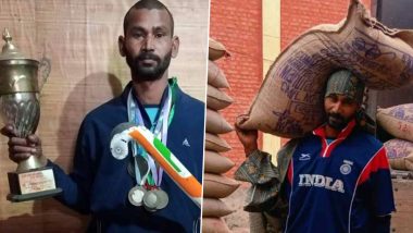 Paramjeet Kumar, Former State-Level Punjab Hockey Player, Now Works As a Porter; Lifts Sacks To Earn Livelihood